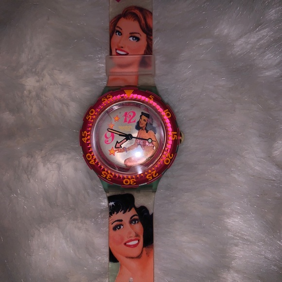 Swatch vintage f/w 94 Beach Virgin scuba watch